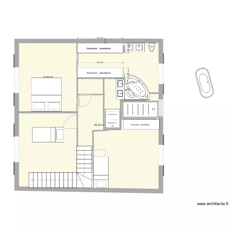 MALMOUSQUE RENO. Plan de 