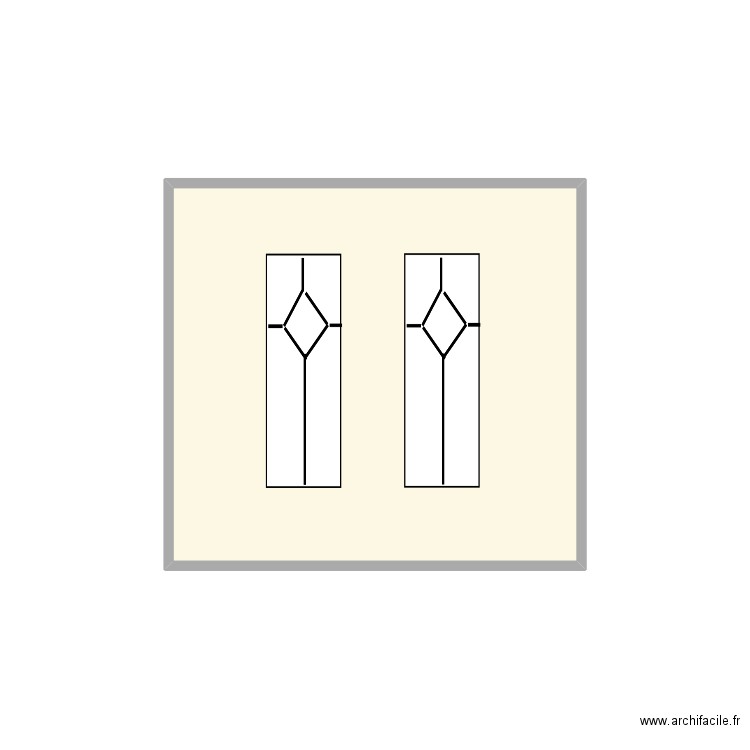 SDB pigeonnier facade ouest. Plan de 0 pièce et 0 m2