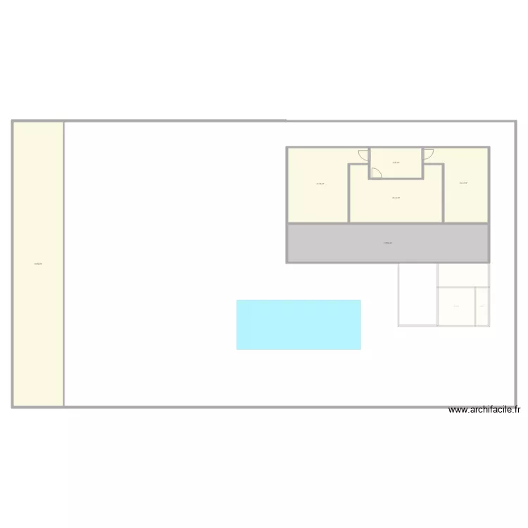 Villa Ngaparou v5. Plan de 