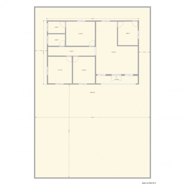 Villa Rostand . Plan de 0 pièce et 0 m2