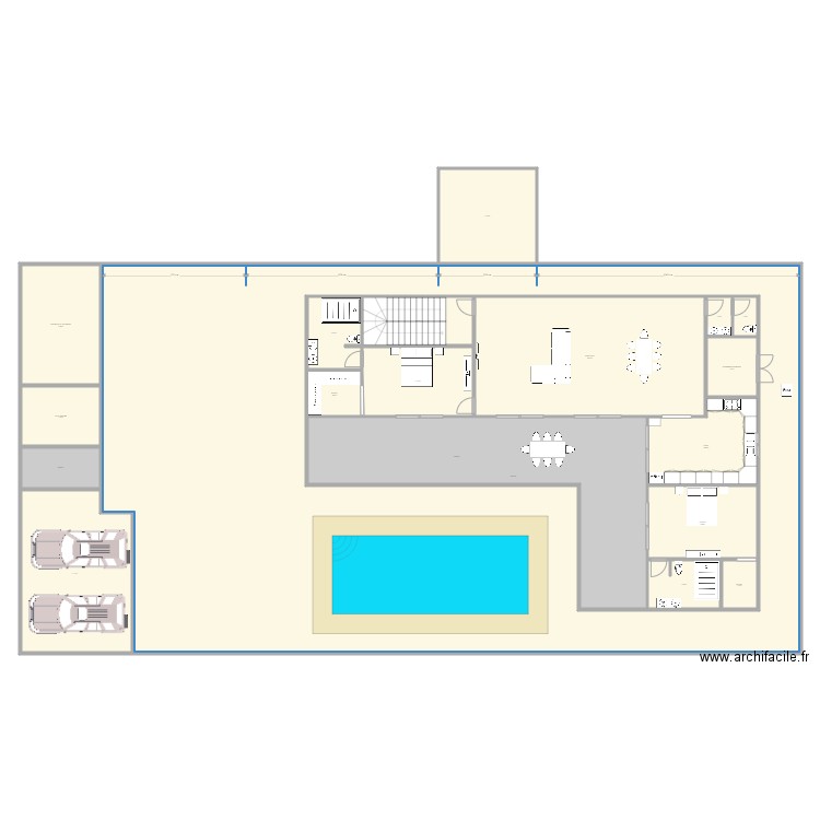 Plan de masse v7. Plan de 0 pièce et 0 m2