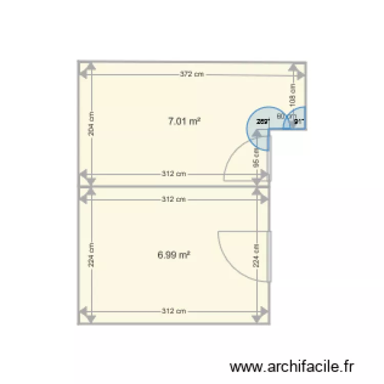 BOX PONTOISE. Plan de 