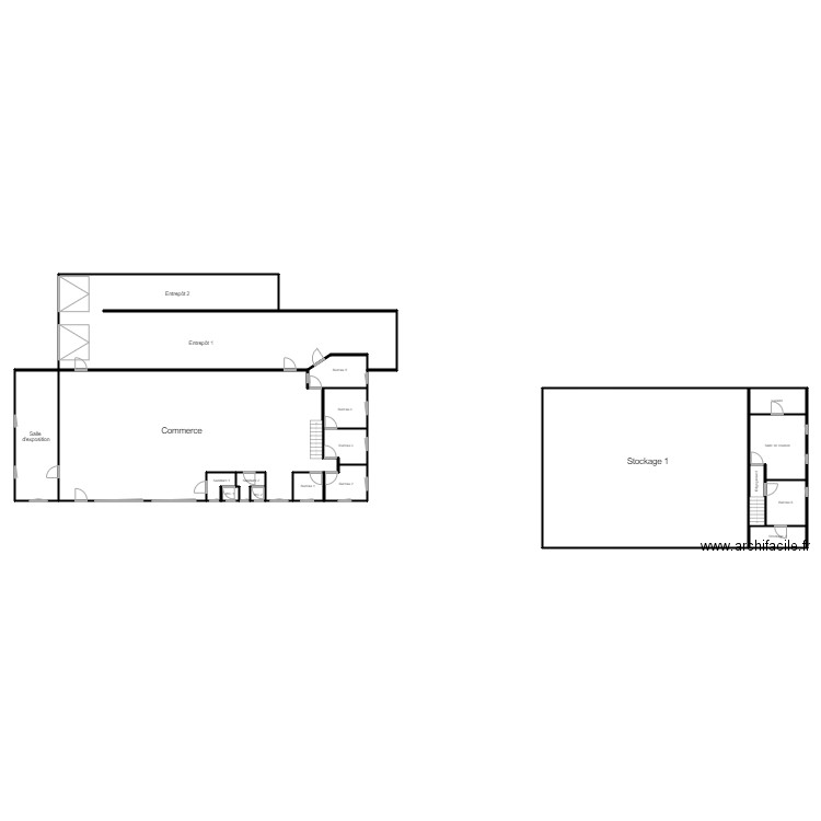 SCI DE L UNION. Plan de 0 pièce et 0 m2