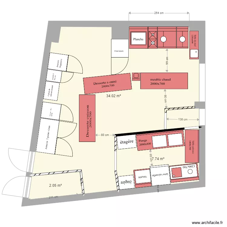 Jeux 2 gouts 2. Plan de 