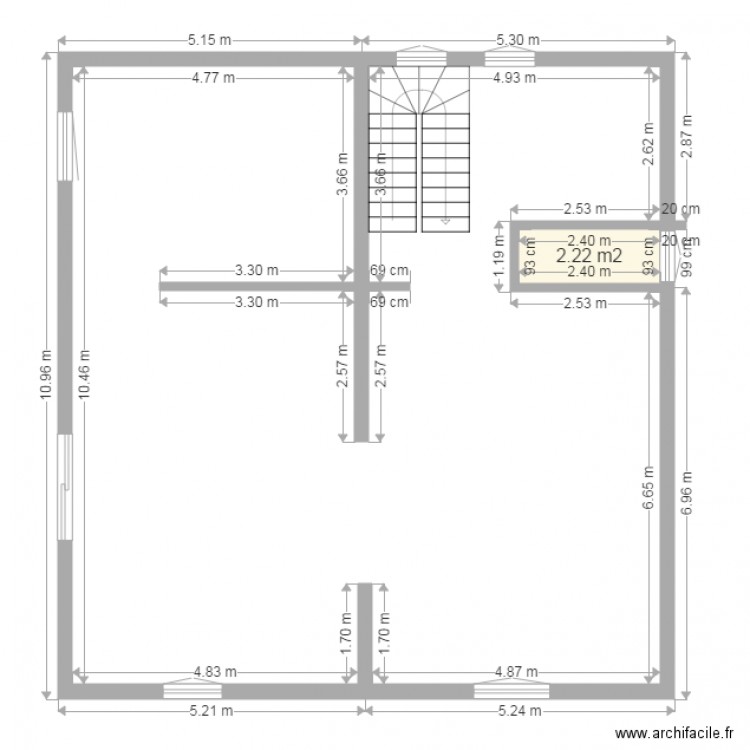 maison. Plan de 0 pièce et 0 m2