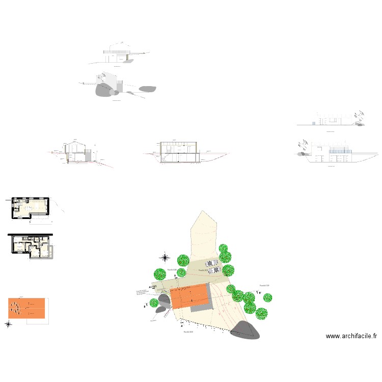 u spidali v7 partagé . Plan de 0 pièce et 0 m2