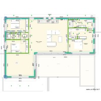 Plan cloisonnement salle d’eau réduite 