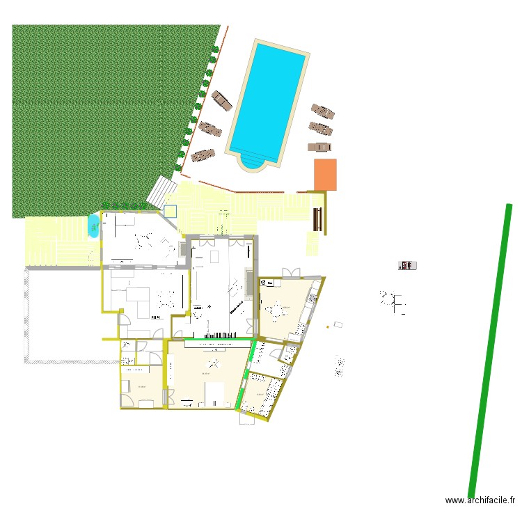 Cuisine v3 15fen separee. Plan de 0 pièce et 0 m2