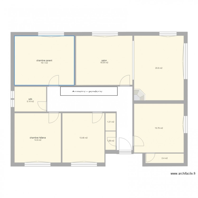 maison2. Plan de 0 pièce et 0 m2