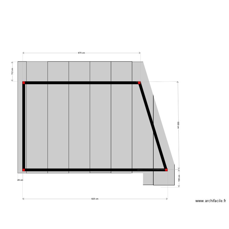 abri Lauzy V2. Plan de 0 pièce et 0 m2