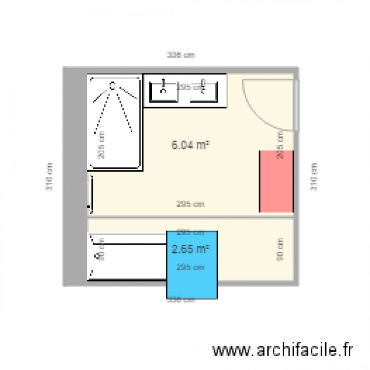 SDB LOKUT. Plan de 0 pièce et 0 m2