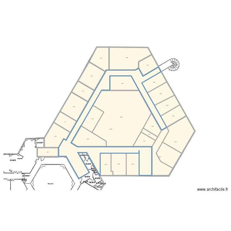 Foulayronnes. Plan de 26 pièces et 1011 m2