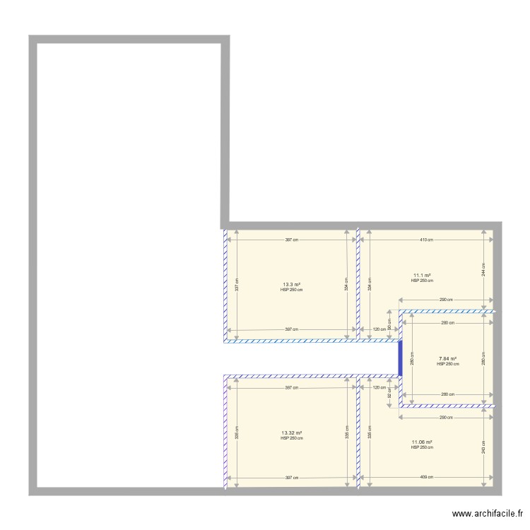 maison. Plan de 0 pièce et 0 m2