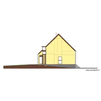 Fa&ccedil;ade sud apr&egrave;s travaux