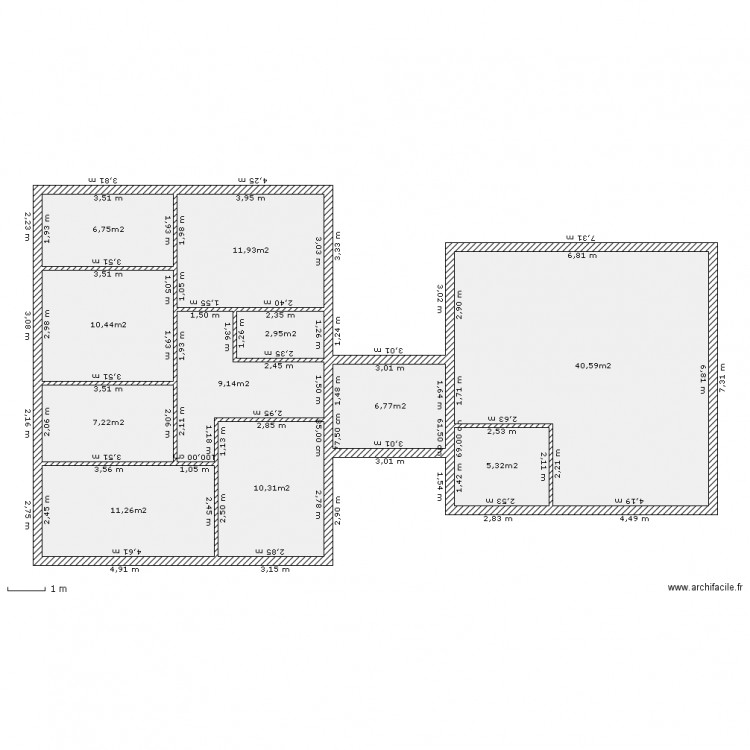 plan de maison lca