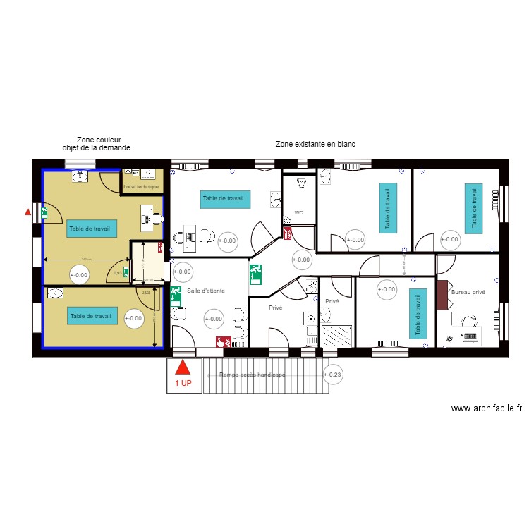 1 Maison du bien être  PC 40. Plan de 0 pièce et 0 m2