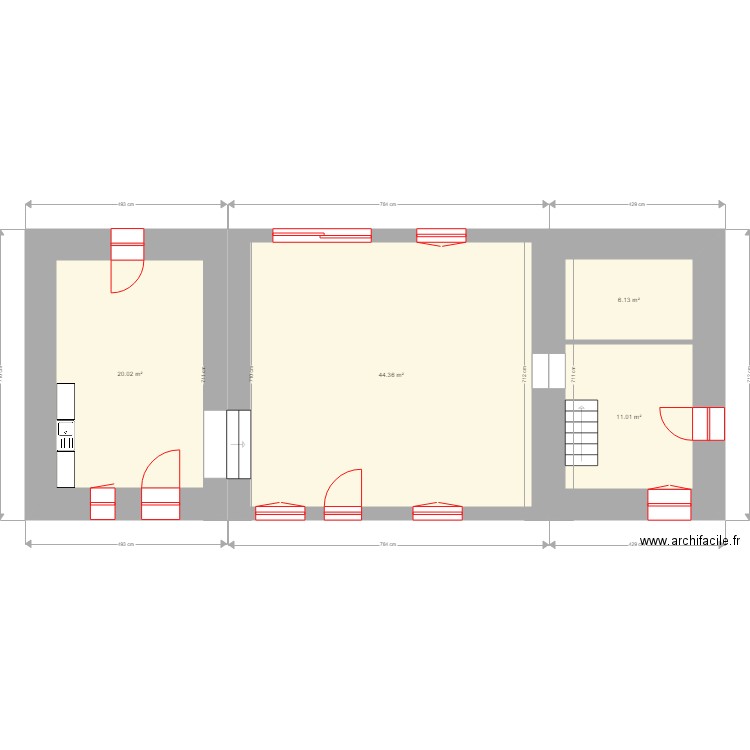 mano proj. Plan de 0 pièce et 0 m2