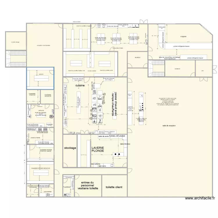 TRAITEUR MIEUSSEY. Plan de TRAITEUR MIEUSSEY. Plan de