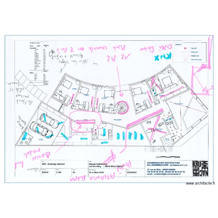 ZAHI RDC. Plan de 0 pièce et 0 m2