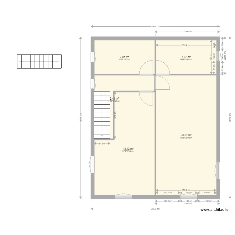 ETA 01 07. Plan de 0 pièce et 0 m2