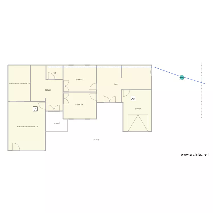 sci carradu fun&eacute; ass. Plan de 