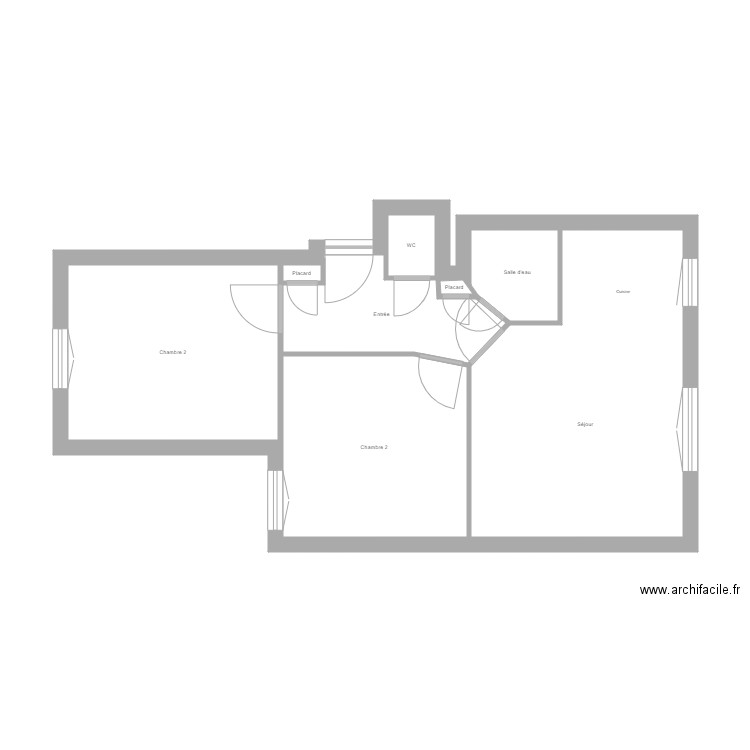 Philippon. Plan de 0 pièce et 0 m2