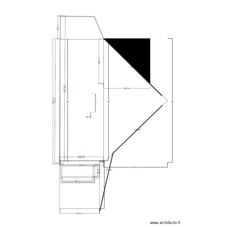 Pignon Est 3. Plan de 0 pièce et 0 m2