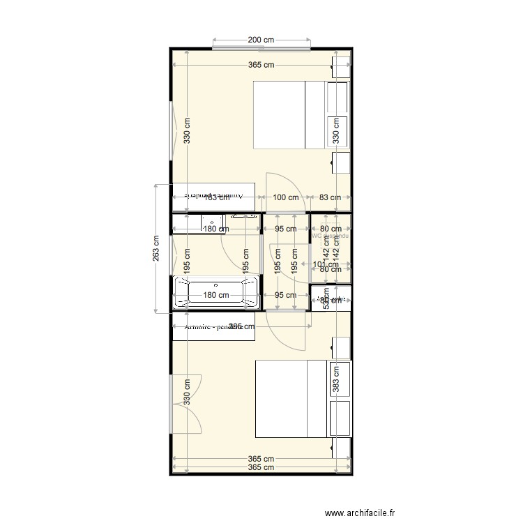 Sonzay réno chalet. Plan de 0 pièce et 0 m2