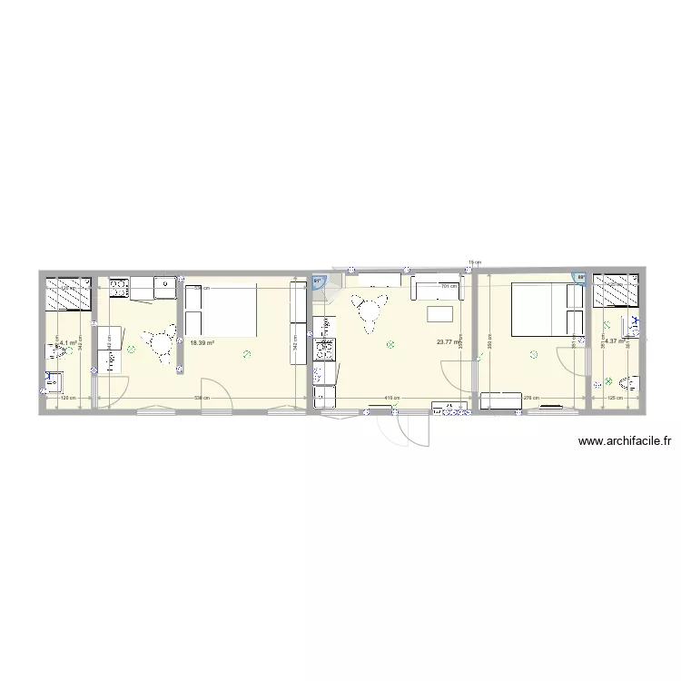 SENONCHES RDC. Plan de 