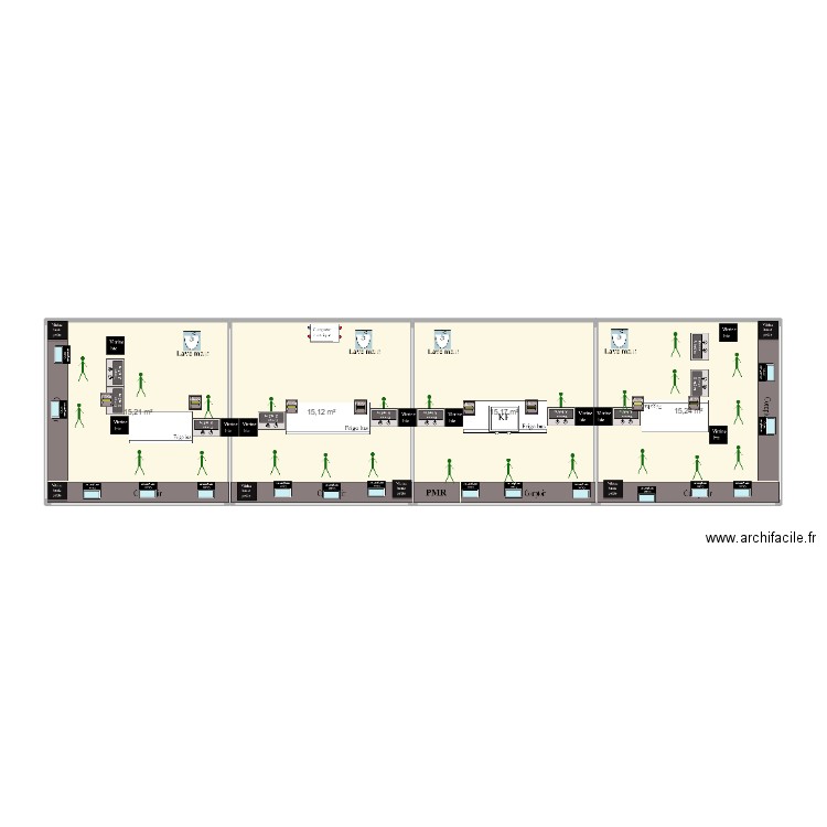 Village Rugby St Etienne. Plan de 0 pièce et 0 m2