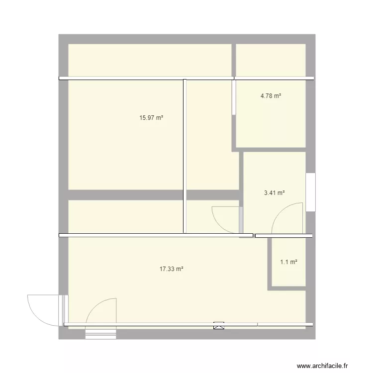 plancher. Plan de plancher. Plan de
