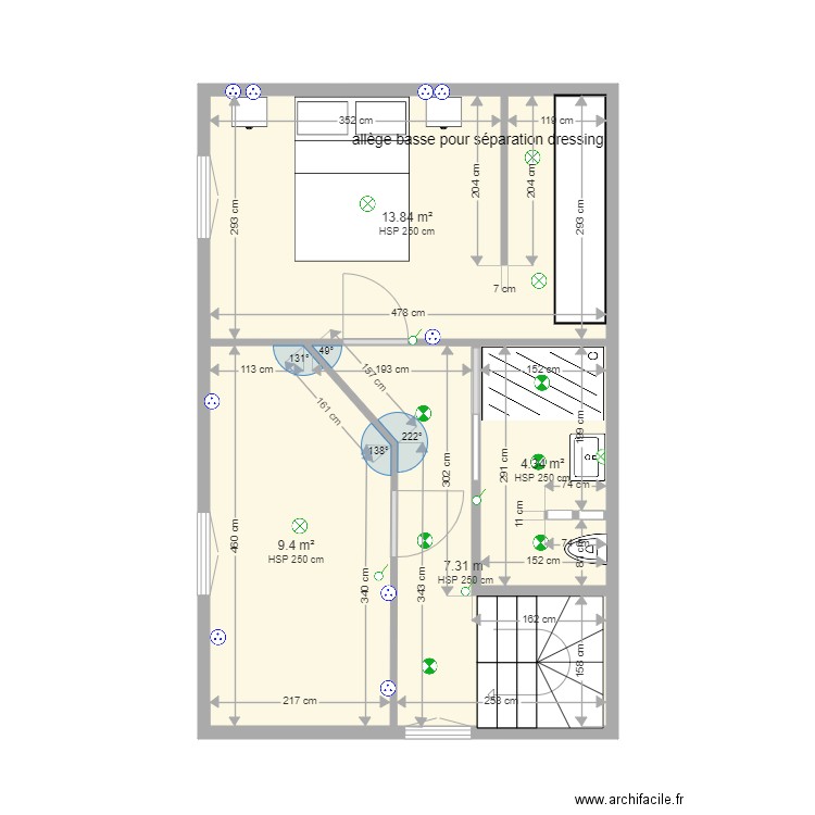 Projet Bailleul. Plan de 0 pièce et 0 m2