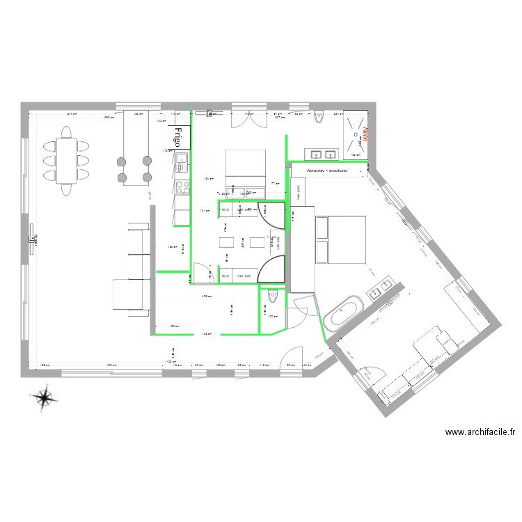 Ricarde 01Janvier 2022. Plan de 0 pièce et 0 m2