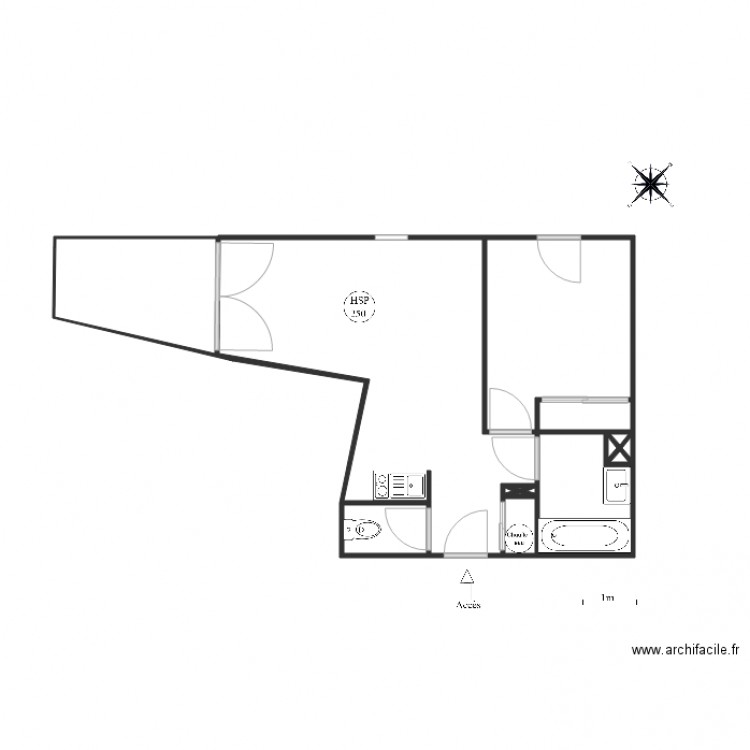 bernal bayonne B06. Plan de 0 pièce et 0 m2