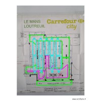 Carrefour City Croix de Pierre Le Mans