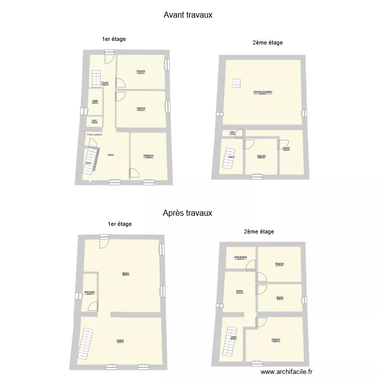 Mesonnier St marcellin. Plan de 