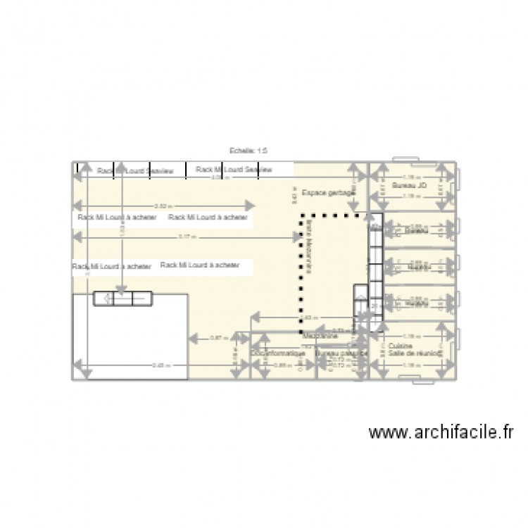 SCI Etage1. Plan de 0 pièce et 0 m2