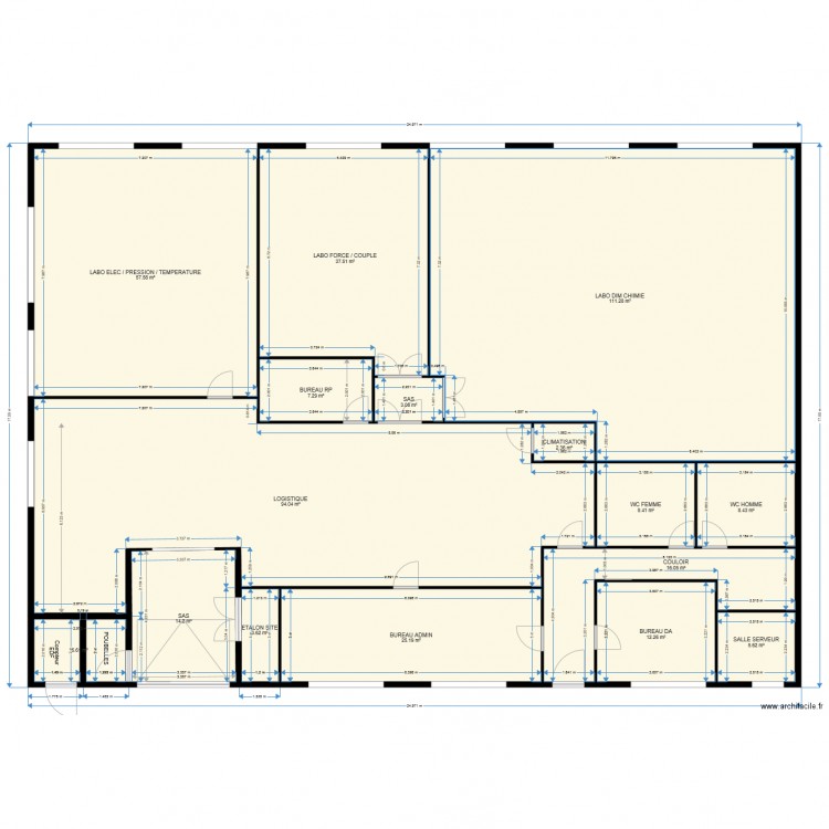 PLAN BATIMENT V4. Plan de 0 pièce et 0 m2