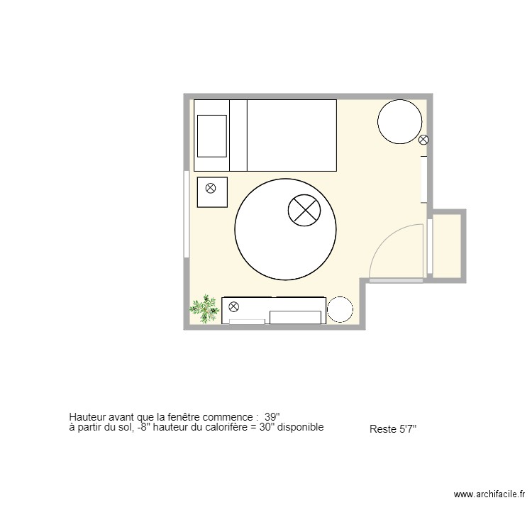 Ch Justine. Plan de 0 pièce et 0 m2