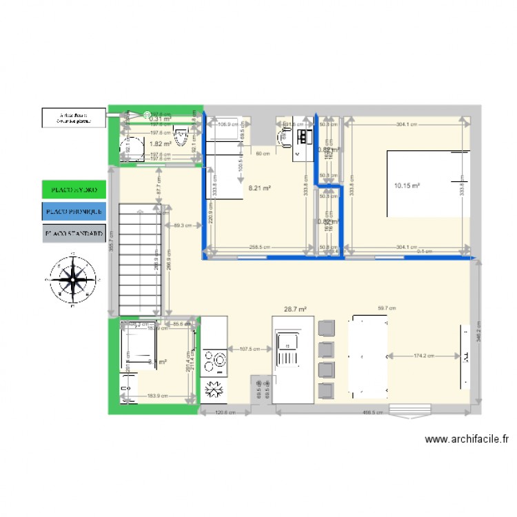 APPARTEMENT REVERCHON V7. Plan de 0 pièce et 0 m2