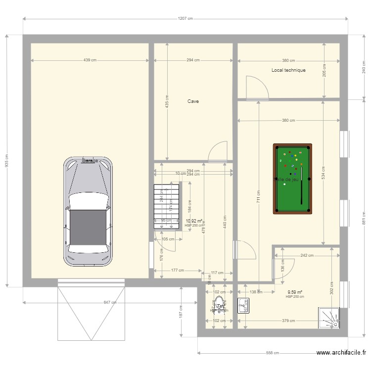 Avant. Plan de 0 pièce et 0 m2