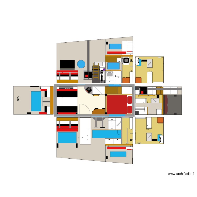 tiny 7. Plan de 0 pièce et 0 m2