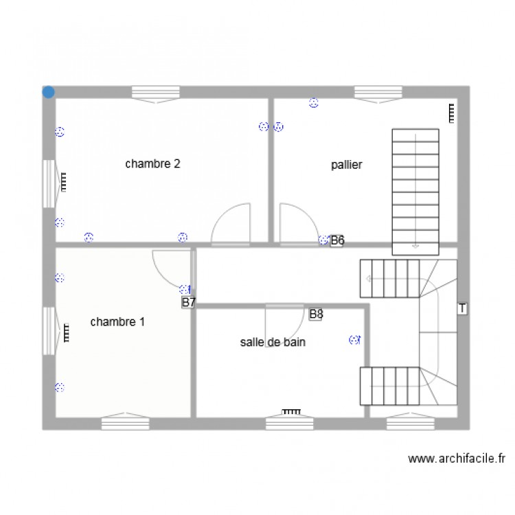 logement 4 1er Etage prise de courant. Plan de 0 pièce et 0 m2