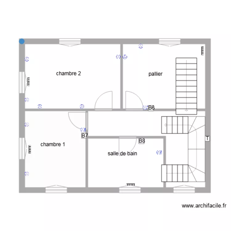 logement 4 1er Etage prise de courant. Plan de logement 4 1er Etage prise de courant. Plan de