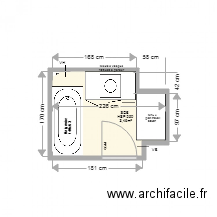 PLAN ZOUAOUI EDL PMR. Plan de 0 pièce et 0 m2