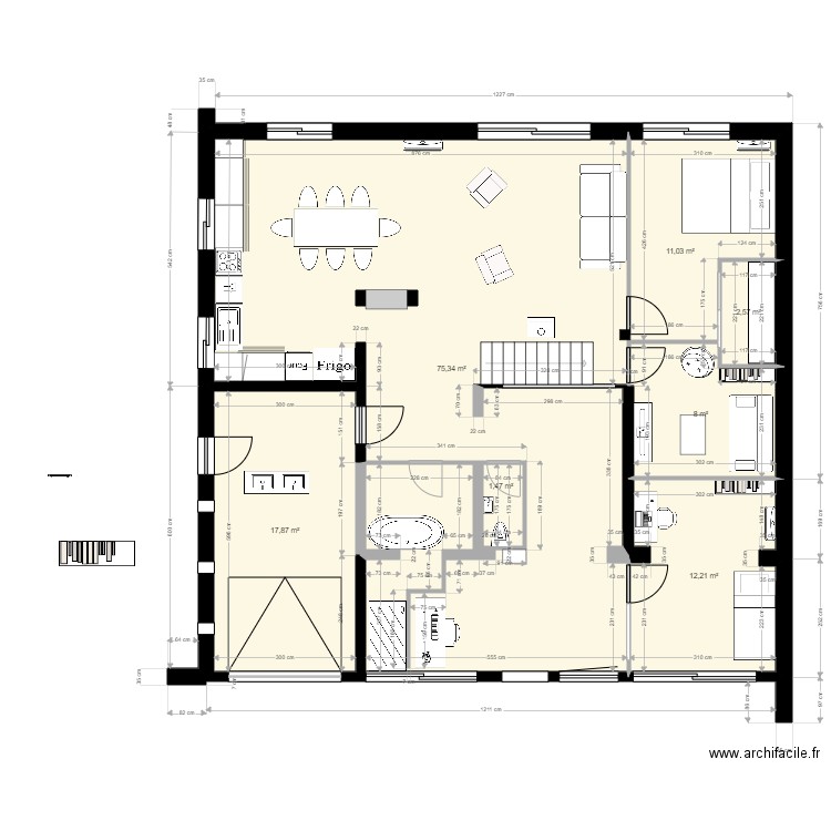 RDC Originale K. Plan de 0 pièce et 0 m2