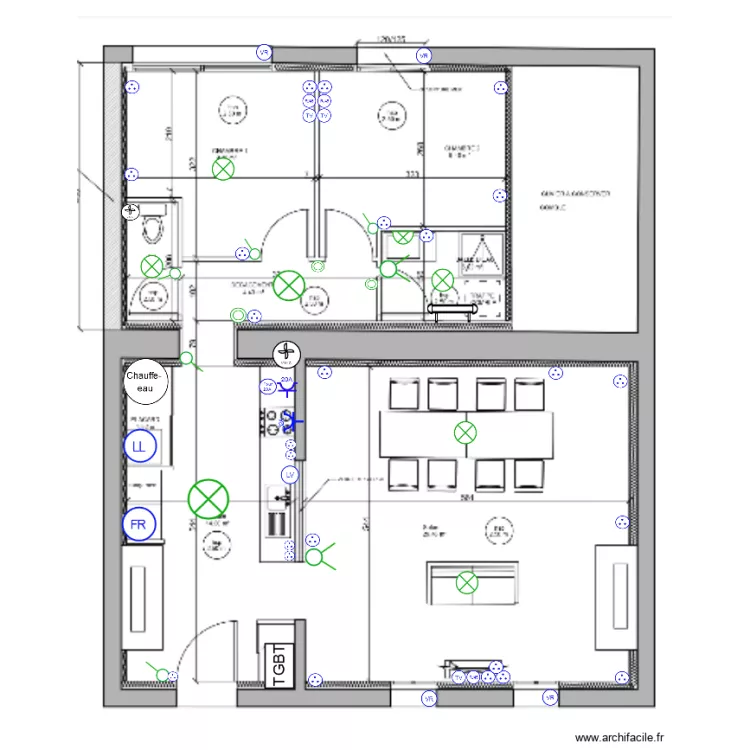 plan ELEC CHAMADELLE. Plan de plan ELEC CHAMADELLE. Plan de