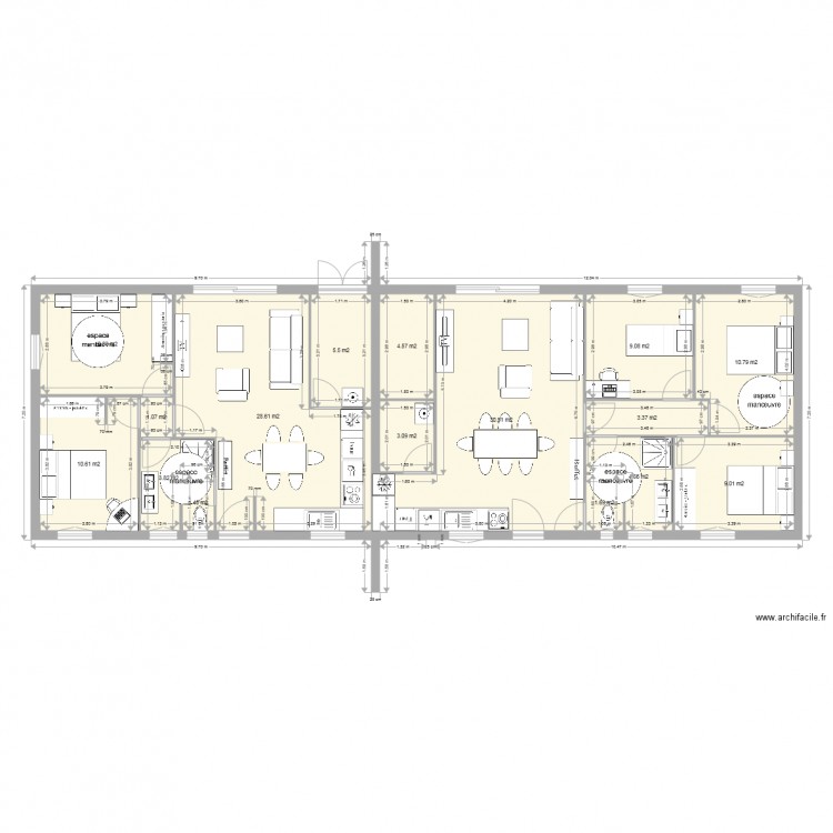 plan cb. Plan de 0 pièce et 0 m2