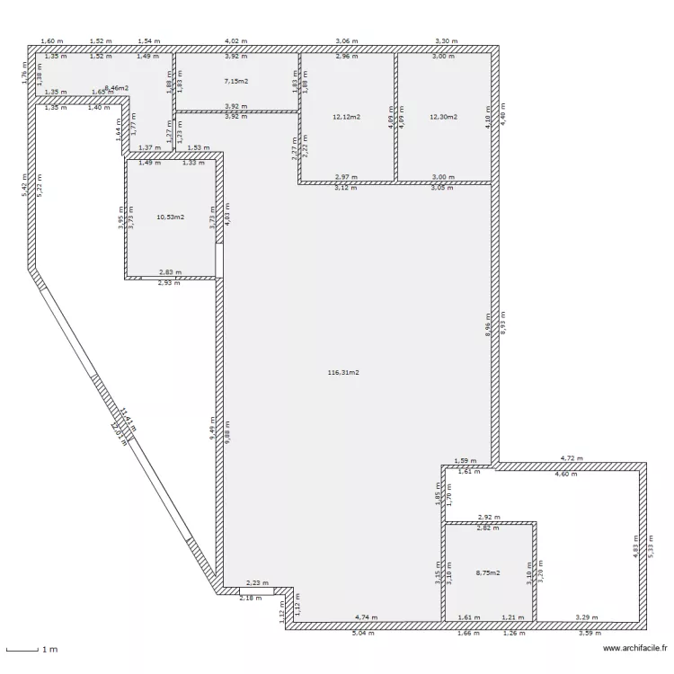 maison1. Plan de 