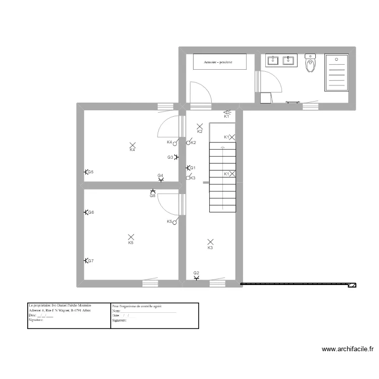 Ma Maison. Plan de Ma Maison. Plan de